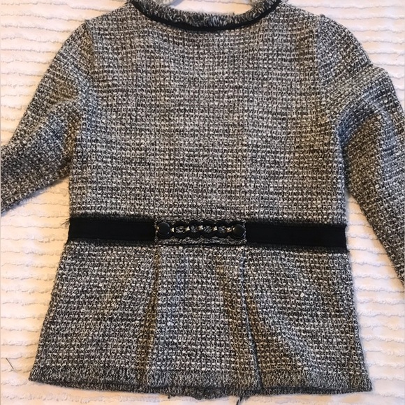 White House Black Market Dress Jacket Belted Waist Hidden Zipper Size XS - Picture 6 of 8